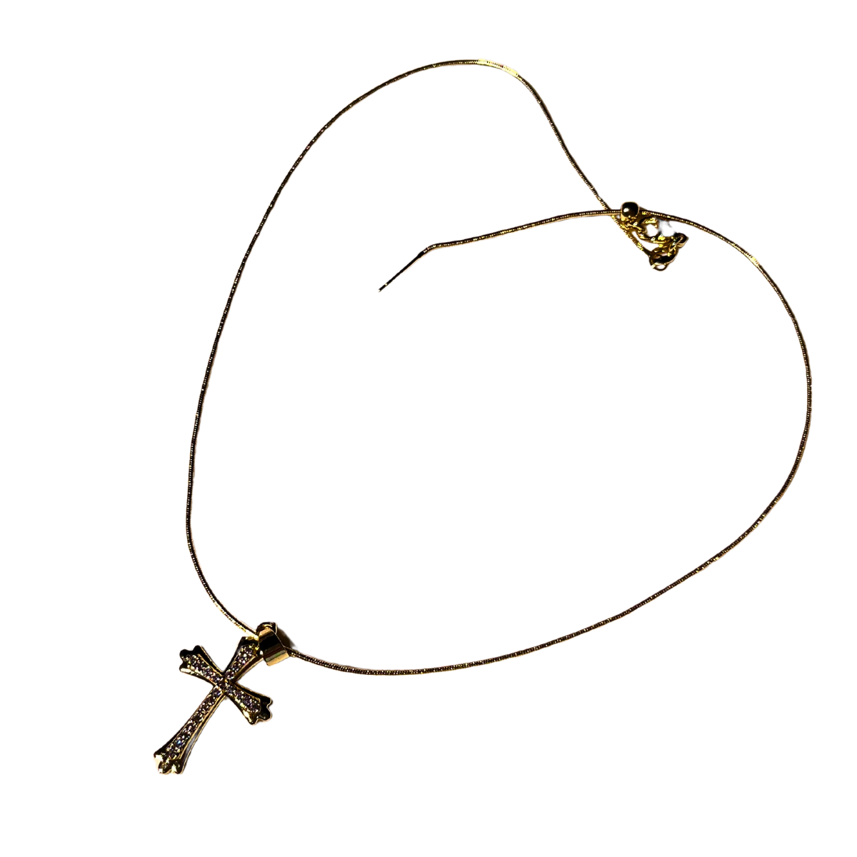 Collar con cruz